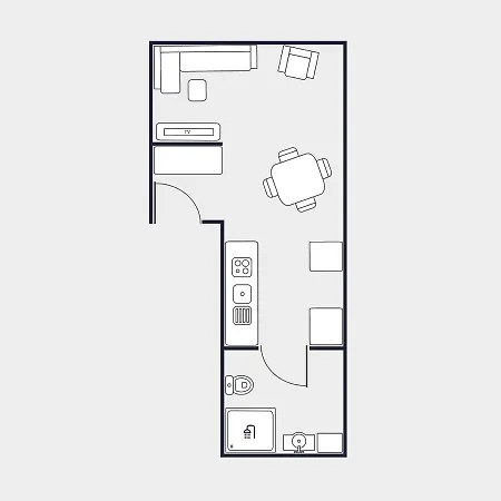 公寓 Sarego Premium Apartament *